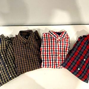 Multiple Plaid shirts